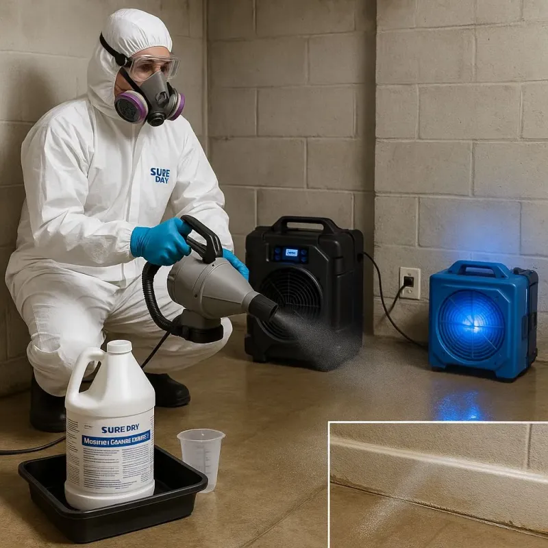 Sanitization and Odor Removal process in Acushnet, MA