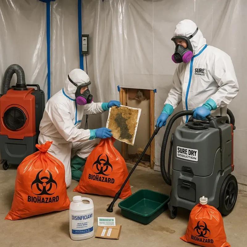 Contaminated Water Handling Protocols process in Acushnet, MA